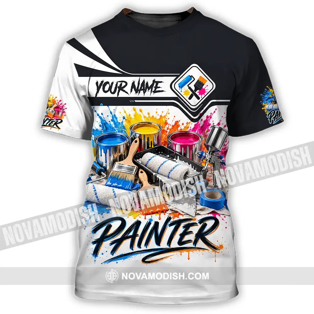 Unisex Shirt - Custom Painter Shirt - T-Shirt / S - T-shirt