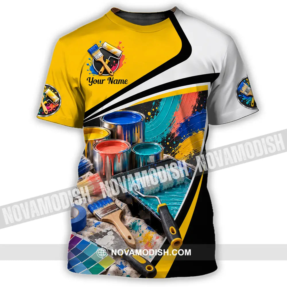 Unisex Shirt - Custom Painter Shirt - T-Shirt / S - T-shirt