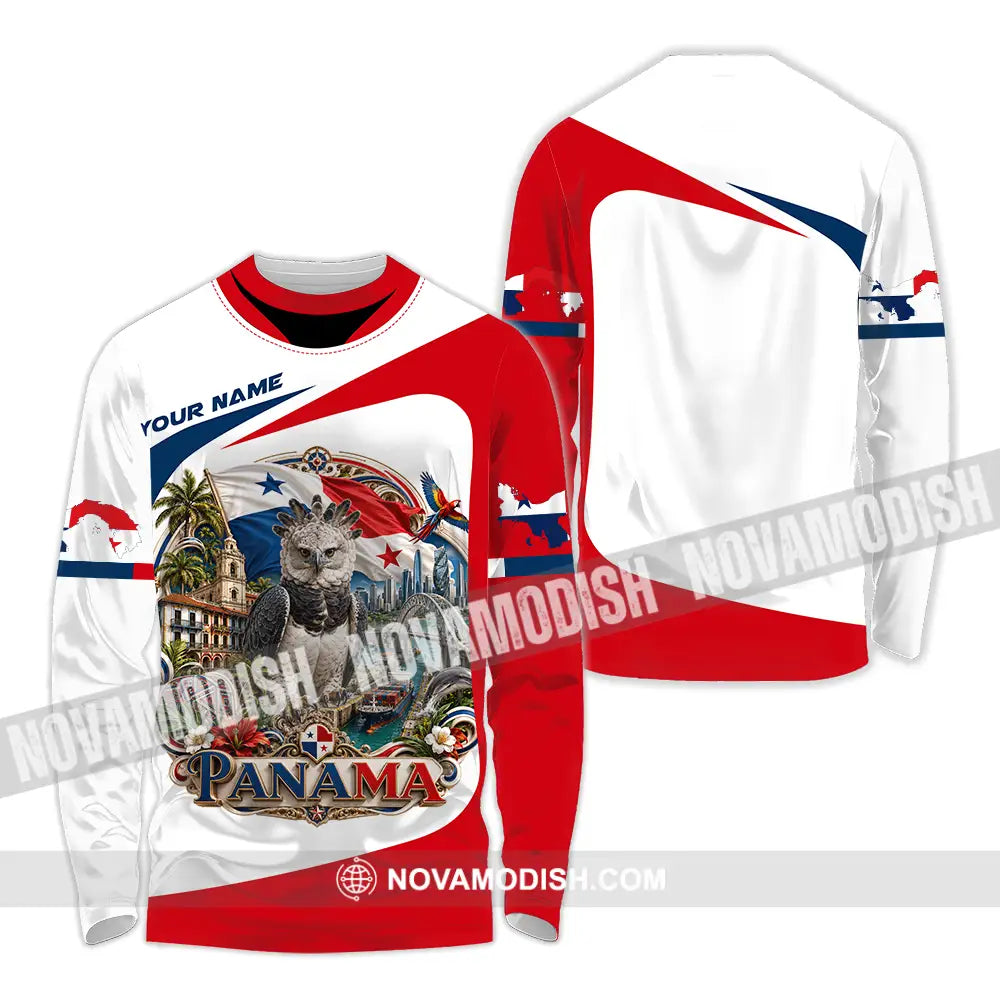 Unisex Shirt - Custom Panama Shirt - Long Sleeve Shirt / S - T-shirt