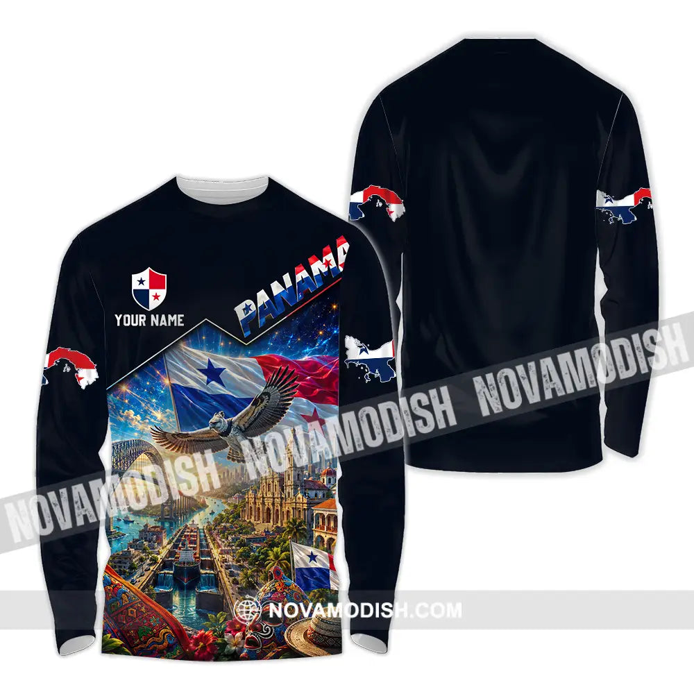 Unisex Shirt - Custom Panama Shirt - Long Sleeve Shirt / S - T-shirt