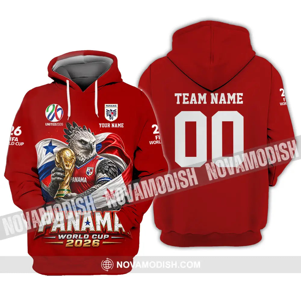 Unisex Shirt - Custom Panama World Cup 2026 3D Shirt - Hoodie / S - T-shirt