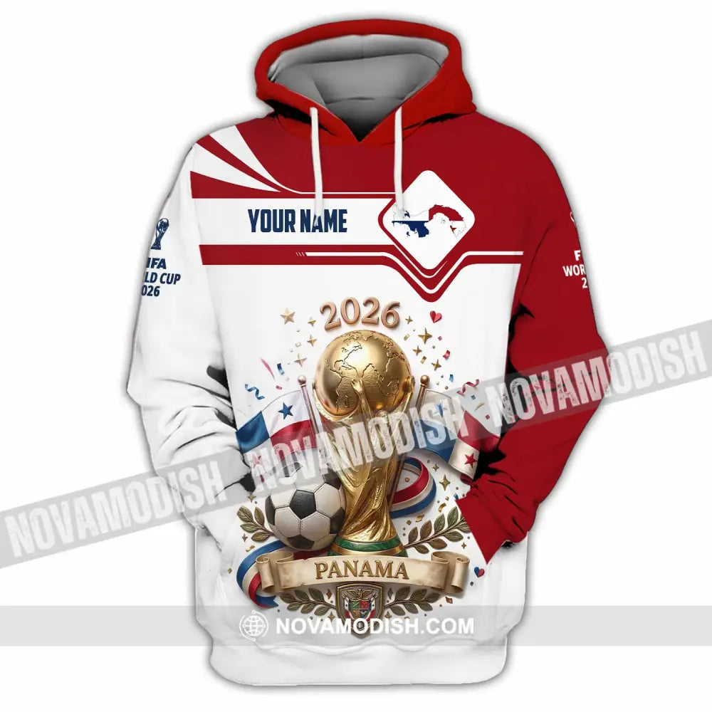 Unisex Shirt - Custom Panama World Cup 2026 3D Shirt - Hoodie / S - T-shirt