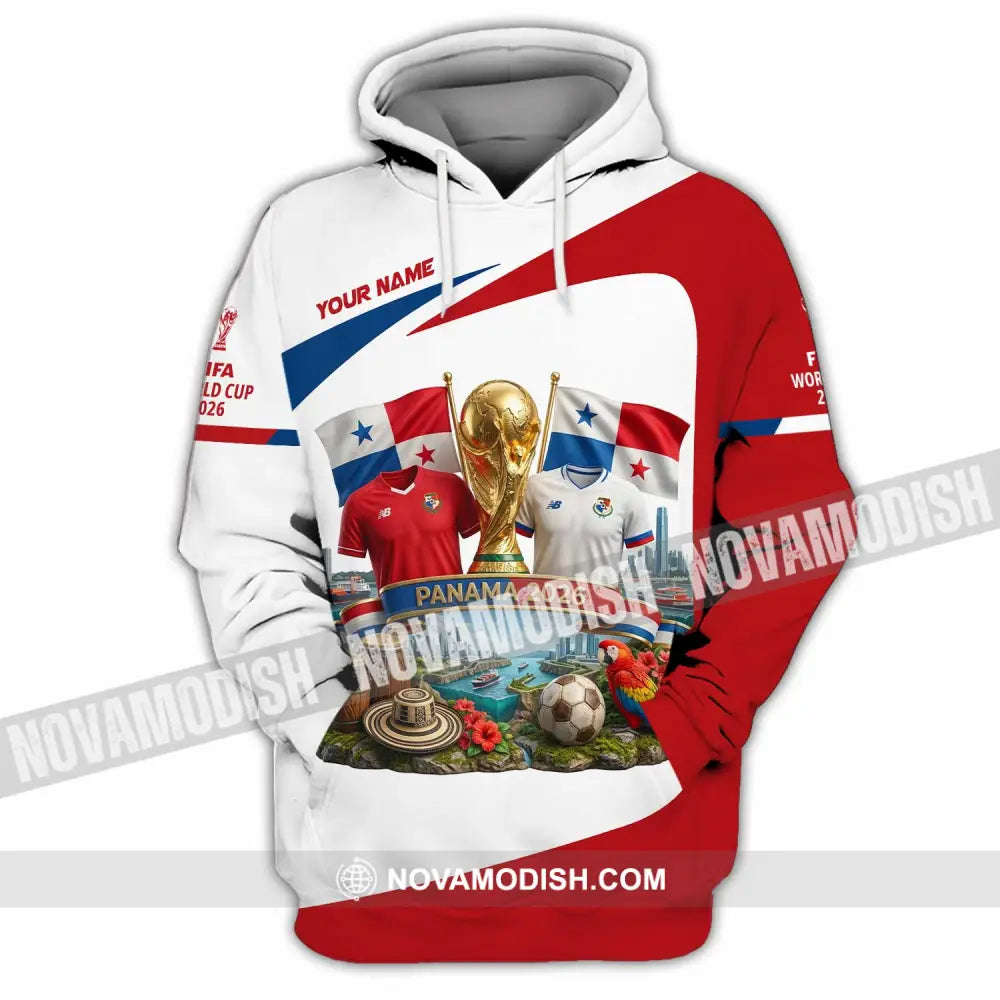 Unisex Shirt - Custom Panama World Cup 2026 3D Shirt - Hoodie / S - T-shirt