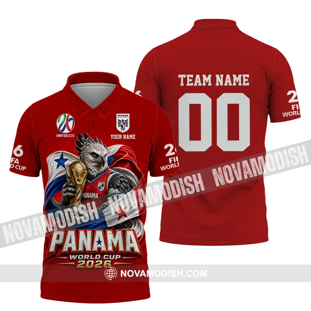 Unisex Shirt - Custom Panama World Cup 2026 3D Shirt - Polo Shirt / S - T-shirt