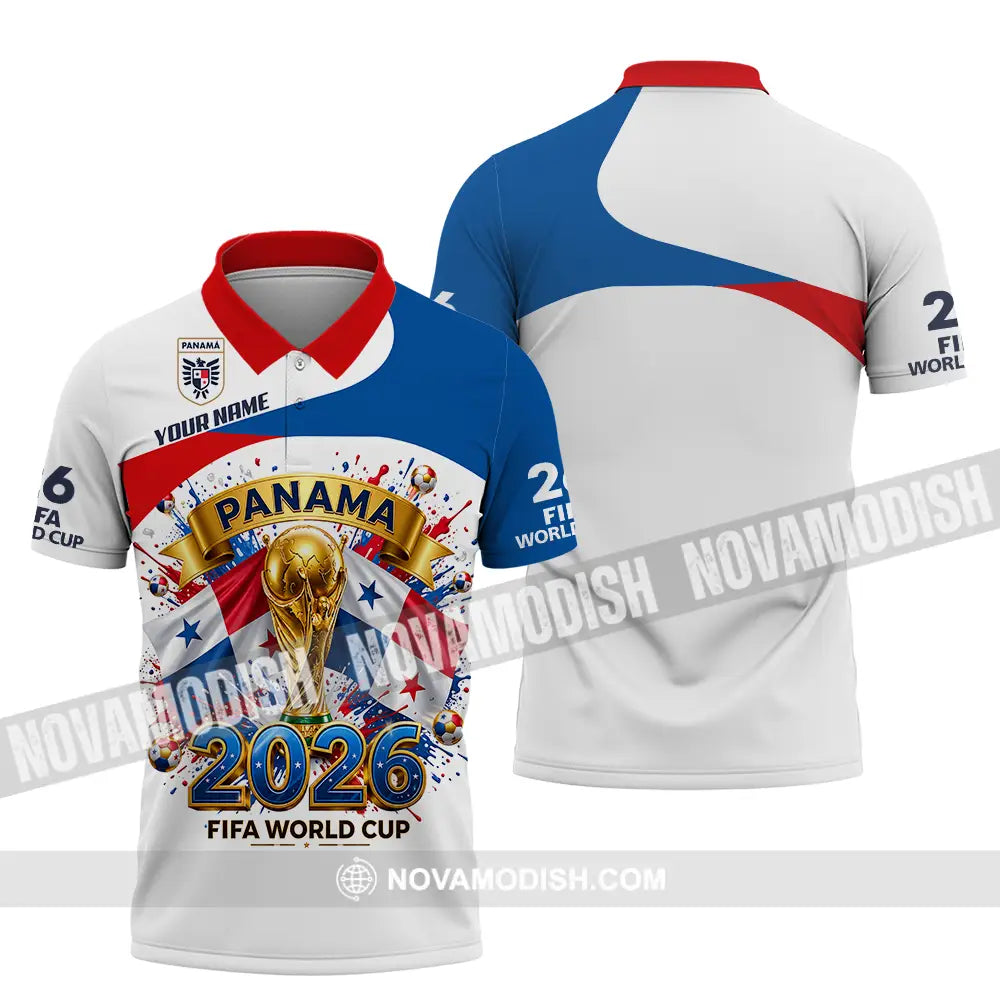 Unisex Shirt - Custom Panama World Cup 2026 3D Shirt - Polo Shirt / S - T-shirt