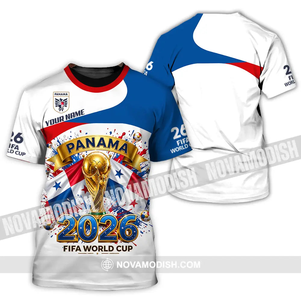 Unisex Shirt - Custom Panama World Cup 2026 3D Shirt - T-Shirt / S - T-shirt