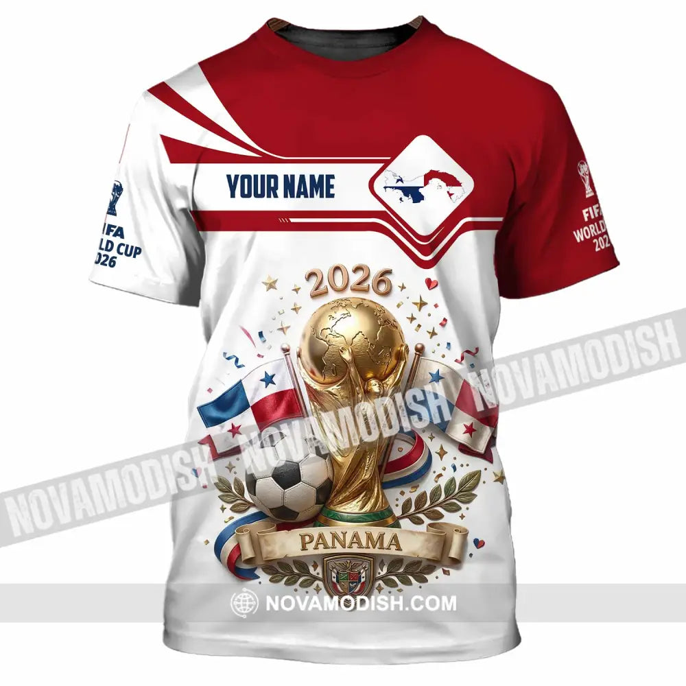 Unisex Shirt - Custom Panama World Cup 2026 3D Shirt - T-Shirt / S - T-shirt