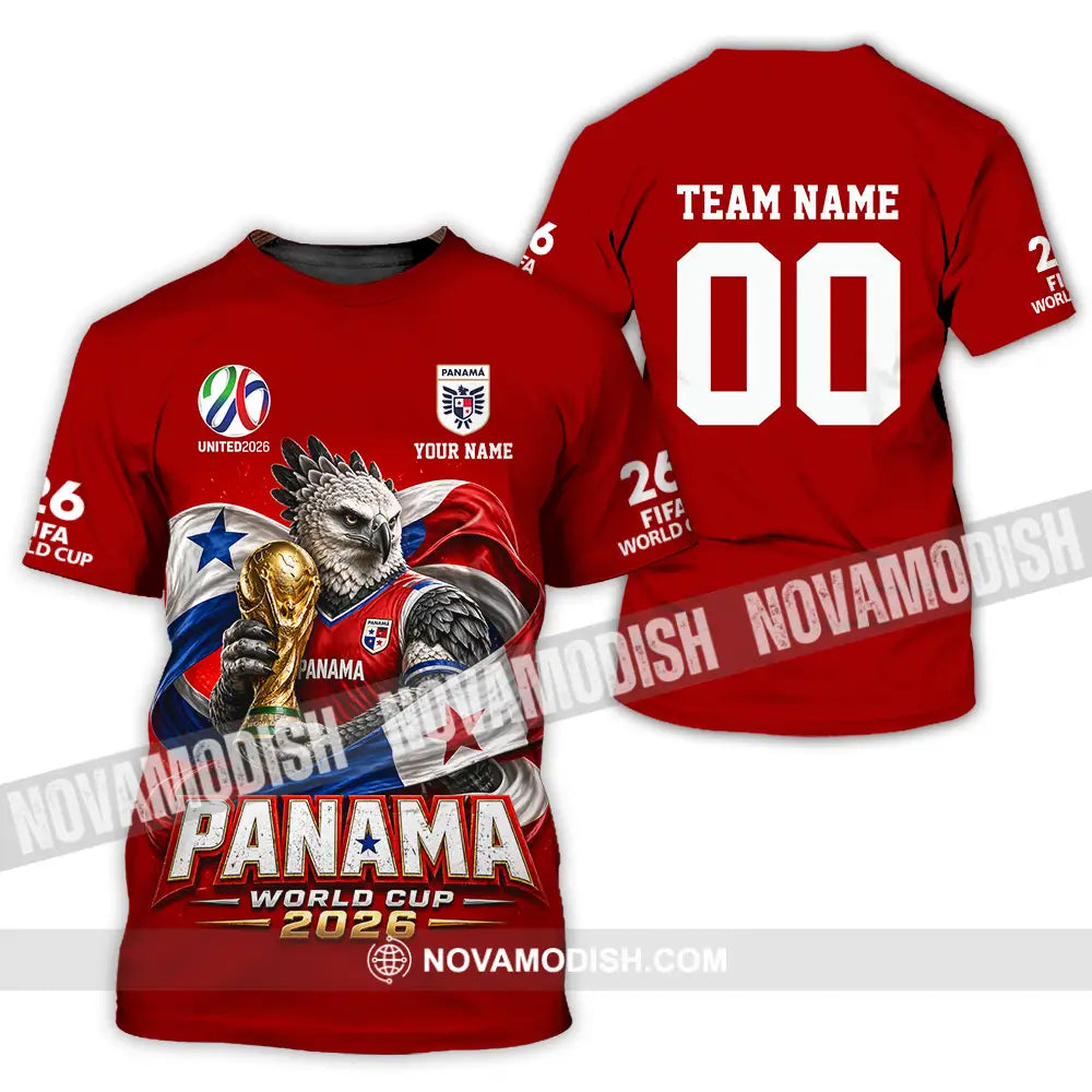 Unisex Shirt - Custom Panama World Cup 2026 3D Shirt - T-Shirt / S - T-shirt