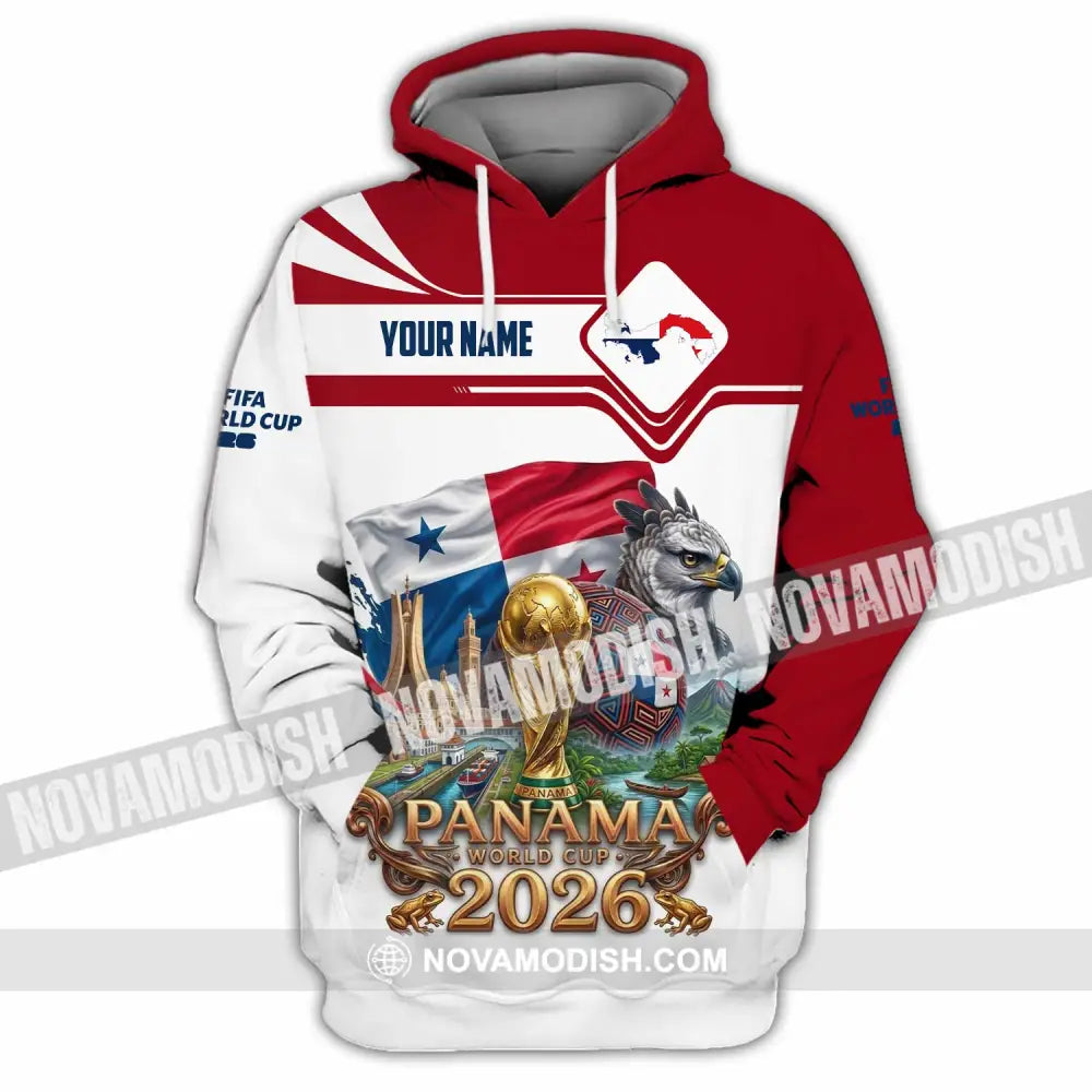 Unisex Shirt - Custom Panama World Cup 2026 Shirt - Hoodie / S - T-shirt