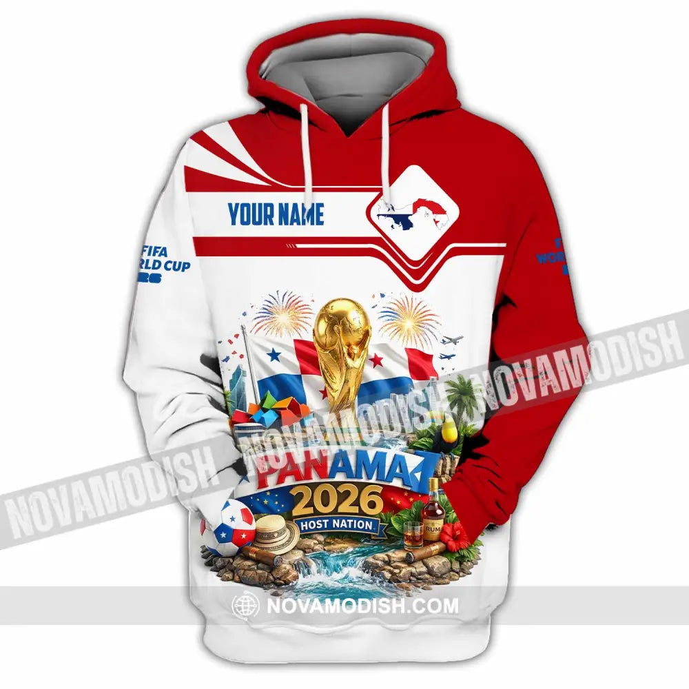 Unisex Shirt - Custom Panama World Cup 2026 Shirt - Hoodie / S - T-shirt