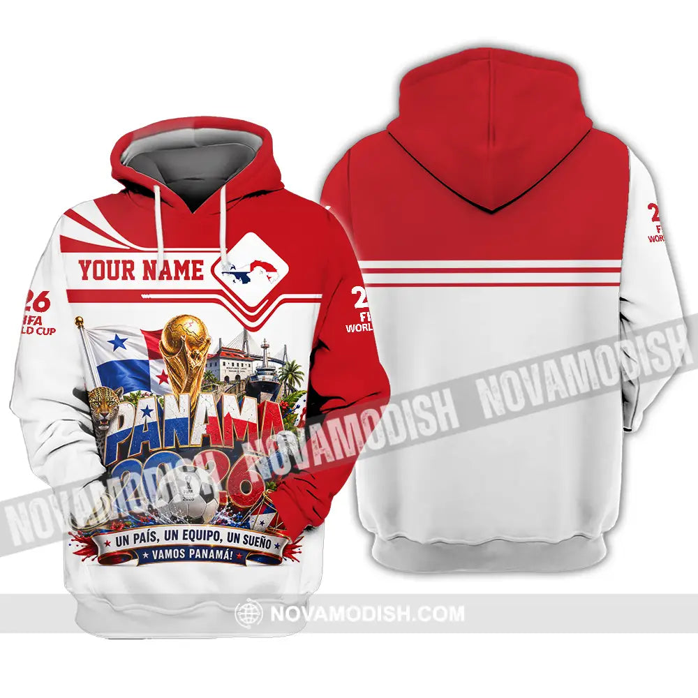 Unisex Shirt - Custom Panama World Cup 2026 Shirt - Hoodie / S - T-shirt