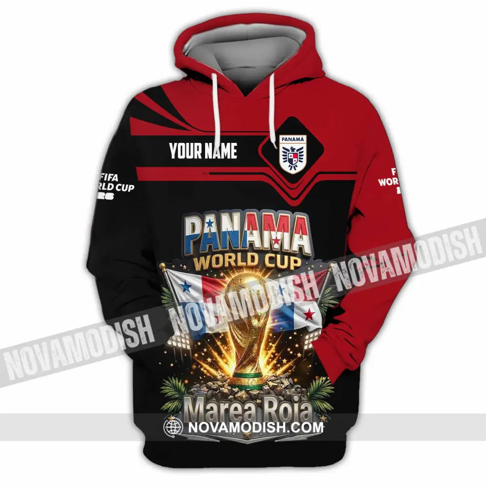 Unisex Shirt - Custom Panama World Cup 2026 Shirt - Hoodie / S - T-shirt