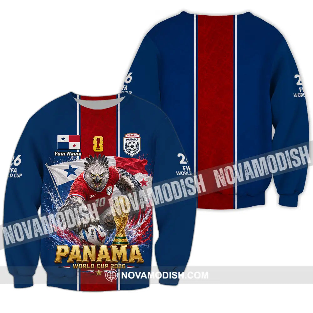Unisex Shirt - Custom Panama World Cup 2026 Shirt - Long Sleeve / S - T-shirt