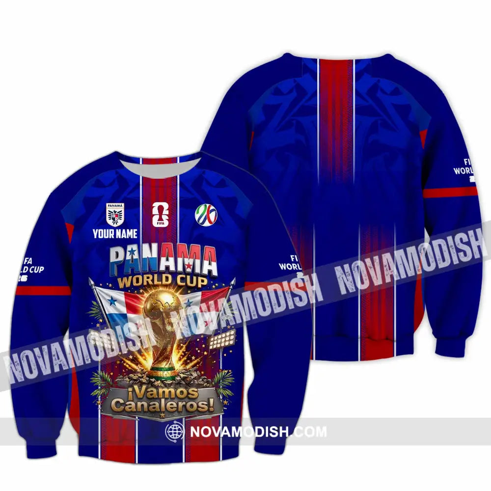 Unisex Shirt - Custom Panama World Cup 2026 Shirt - Long Sleeve / S - T-shirt