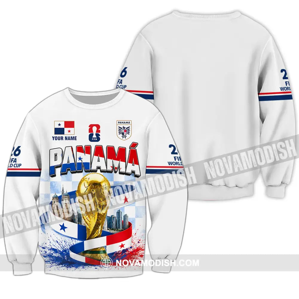 Unisex Shirt - Custom Panama World Cup 2026 Shirt - Long Sleeve / S - T-shirt