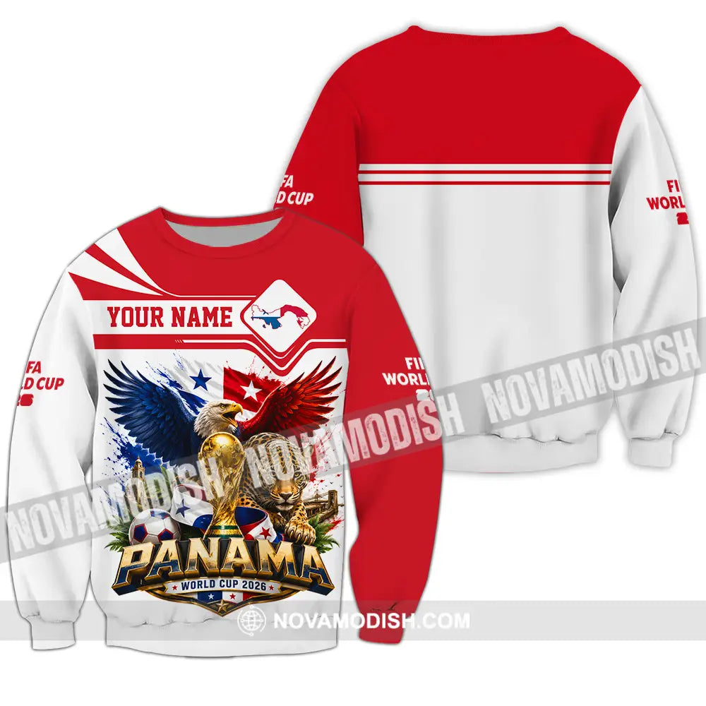 Unisex Shirt - Custom Panama World Cup 2026 Shirt - Long Sleeve / S - T-shirt