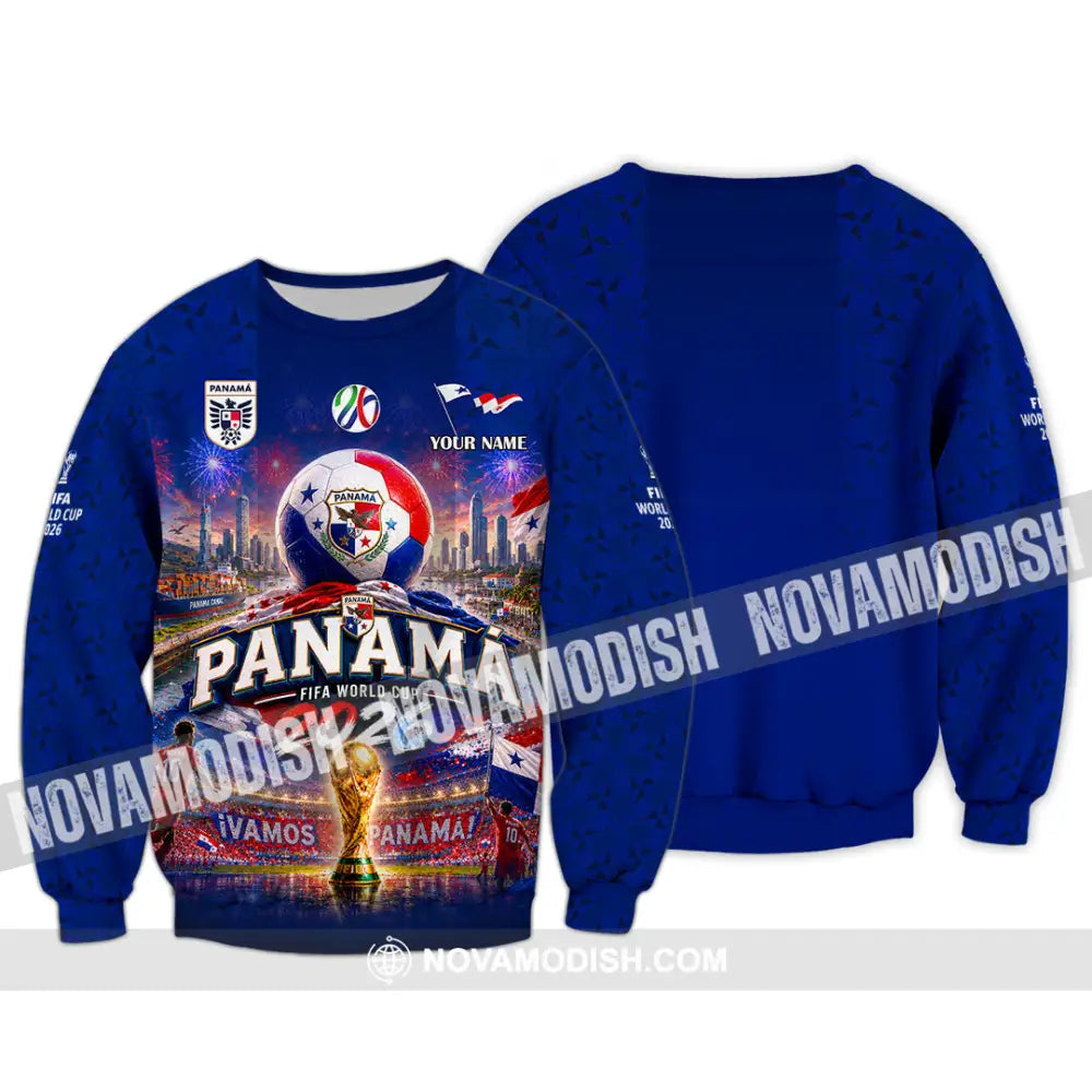 Unisex Shirt - Custom Panama World Cup 2026 Shirt - Long Sleeve / S - T-shirt