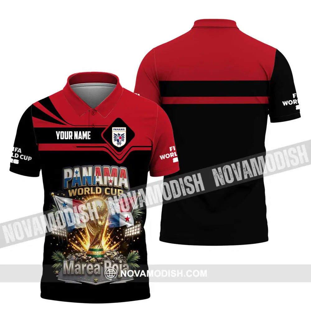 Unisex Shirt - Custom Panama World Cup 2026 Shirt - Polo Shirt / S - T-shirt