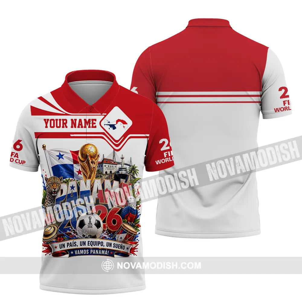 Unisex Shirt - Custom Panama World Cup 2026 Shirt - Polo Shirt / S - T-shirt