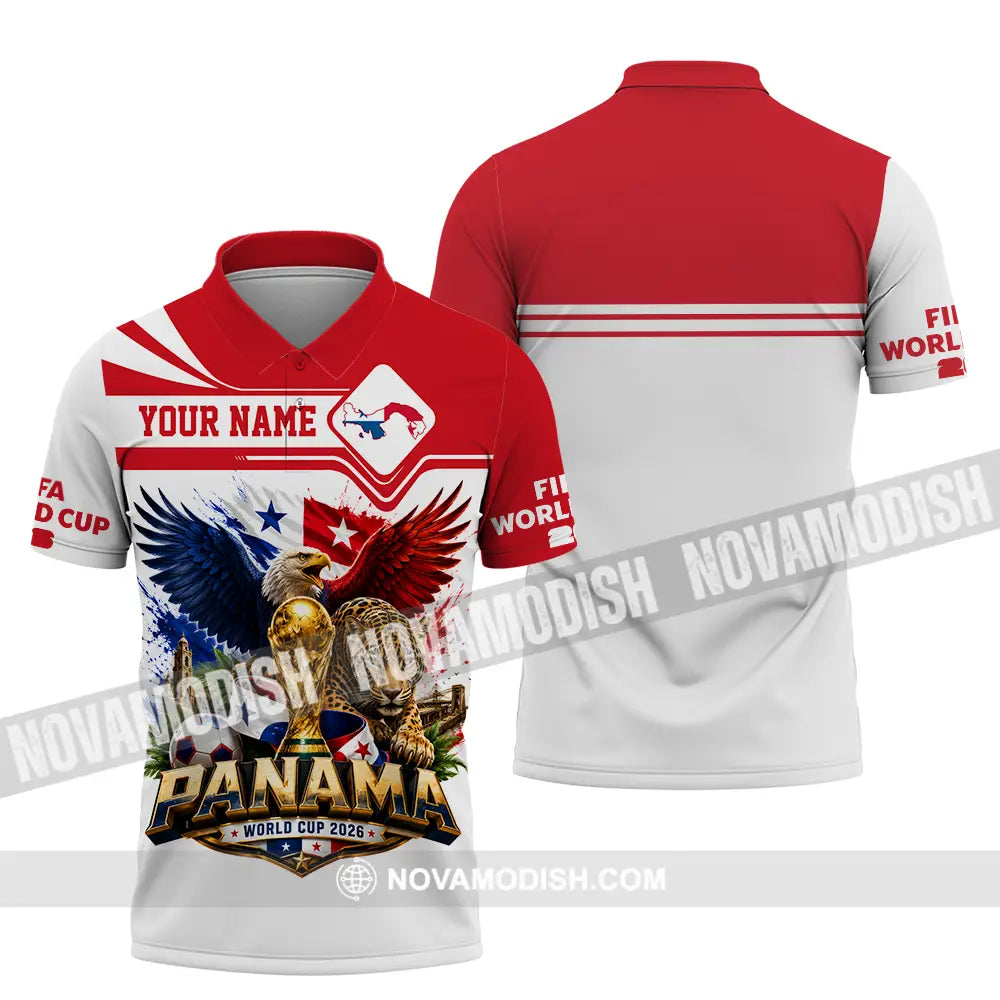 Unisex Shirt - Custom Panama World Cup 2026 Shirt - Polo Shirt / S - T-shirt