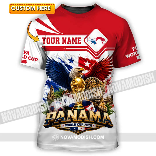 Unisex Shirt - Custom Panama World Cup 2026 Shirt - T-shirt