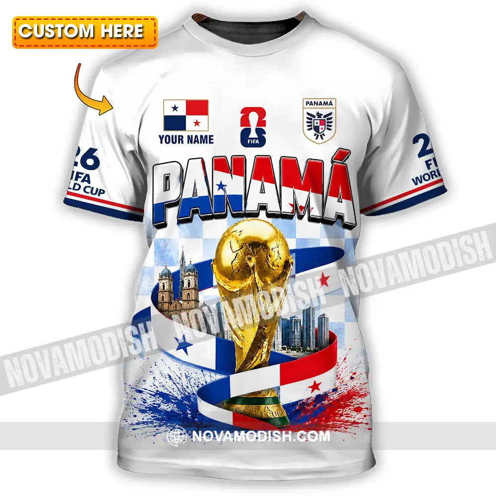 Unisex Shirt - Custom Panama World Cup 2026 Shirt - T-shirt