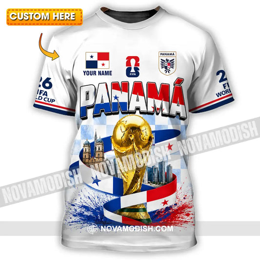 Unisex Shirt - Custom Panama World Cup 2026 Shirt - T-shirt
