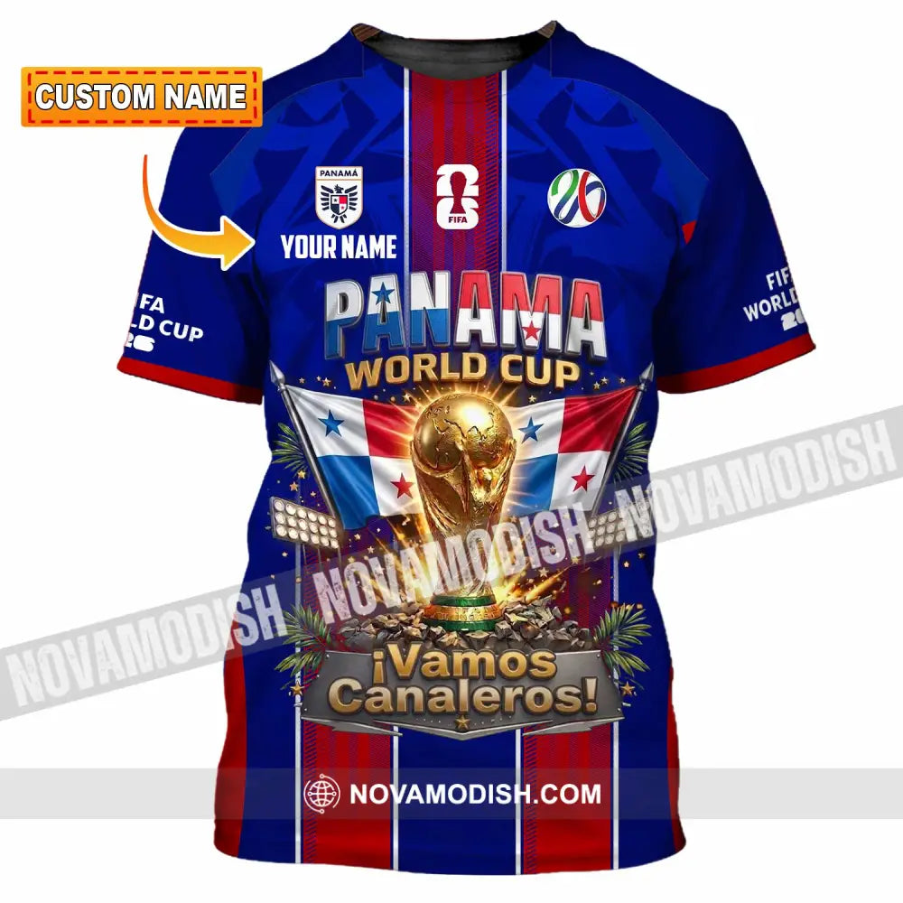Unisex Shirt - Custom Panama World Cup 2026 Shirt - T-shirt