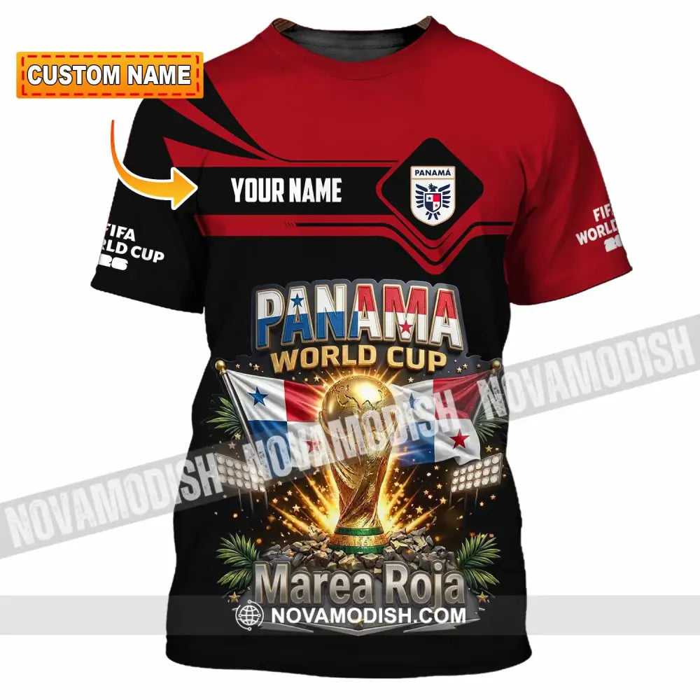 Unisex Shirt - Custom Panama World Cup 2026 Shirt - T-shirt