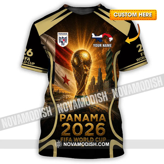 Unisex Shirt - Custom Panama World Cup 2026 Shirt - T-shirt