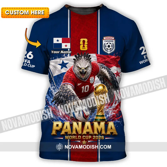 Unisex Shirt - Custom Panama World Cup 2026 Shirt - T-shirt