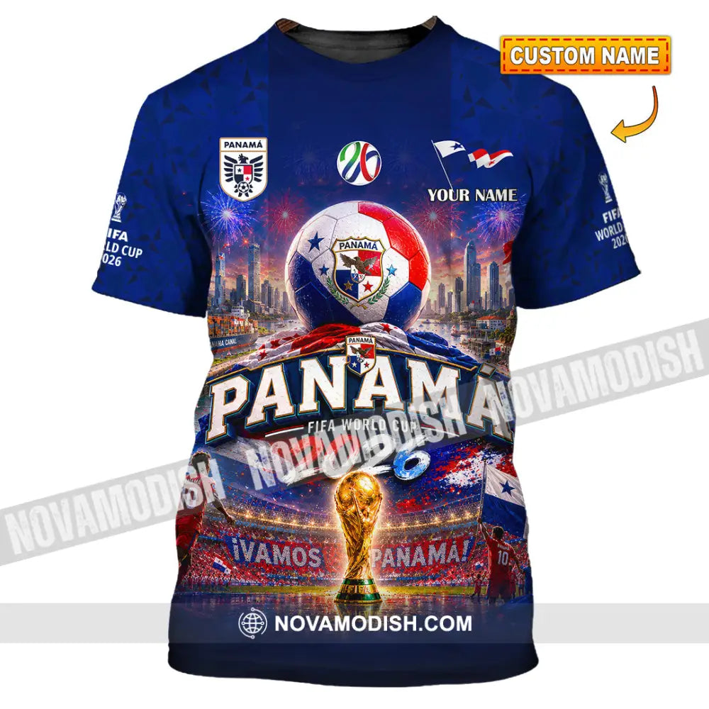 Unisex Shirt - Custom Panama World Cup 2026 Shirt - T-shirt