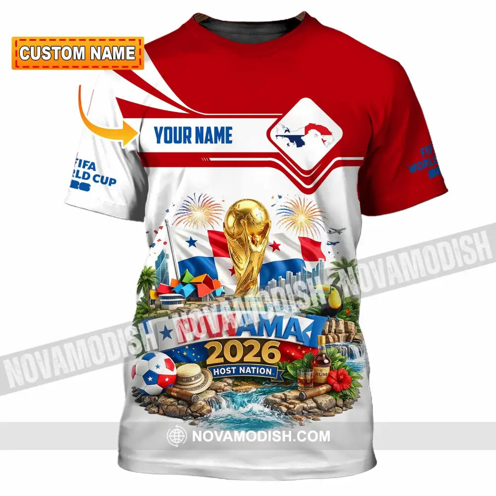 Unisex Shirt - Custom Panama World Cup 2026 Shirt - T-shirt