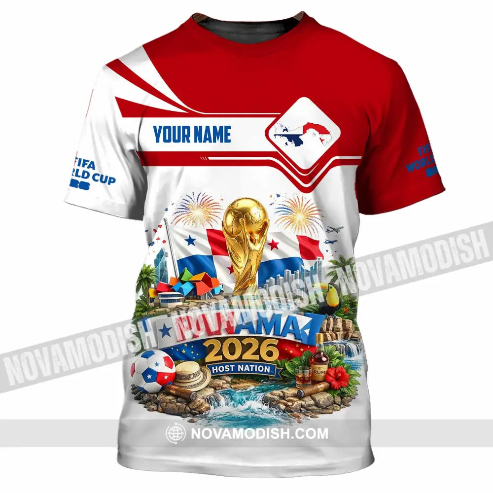 Unisex Shirt - Custom Panama World Cup 2026 Shirt - T-Shirt / S - T-shirt