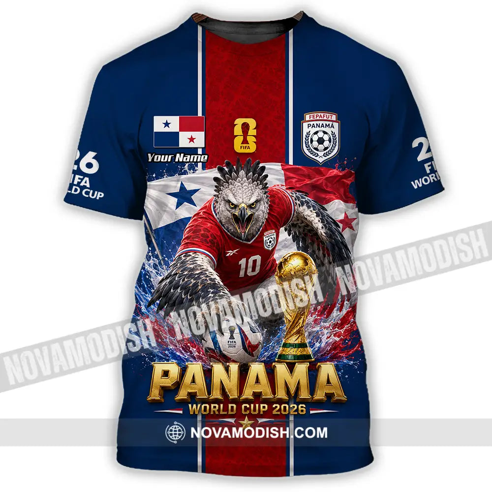 Unisex Shirt - Custom Panama World Cup 2026 Shirt - T-Shirt / S - T-shirt
