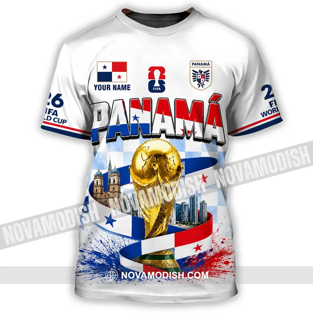 Unisex Shirt - Custom Panama World Cup 2026 Shirt - T-Shirt / S - T-shirt