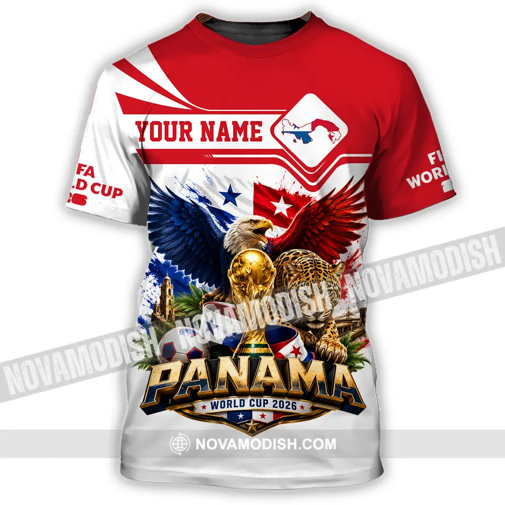Unisex Shirt - Custom Panama World Cup 2026 Shirt - T-Shirt / S - T-shirt