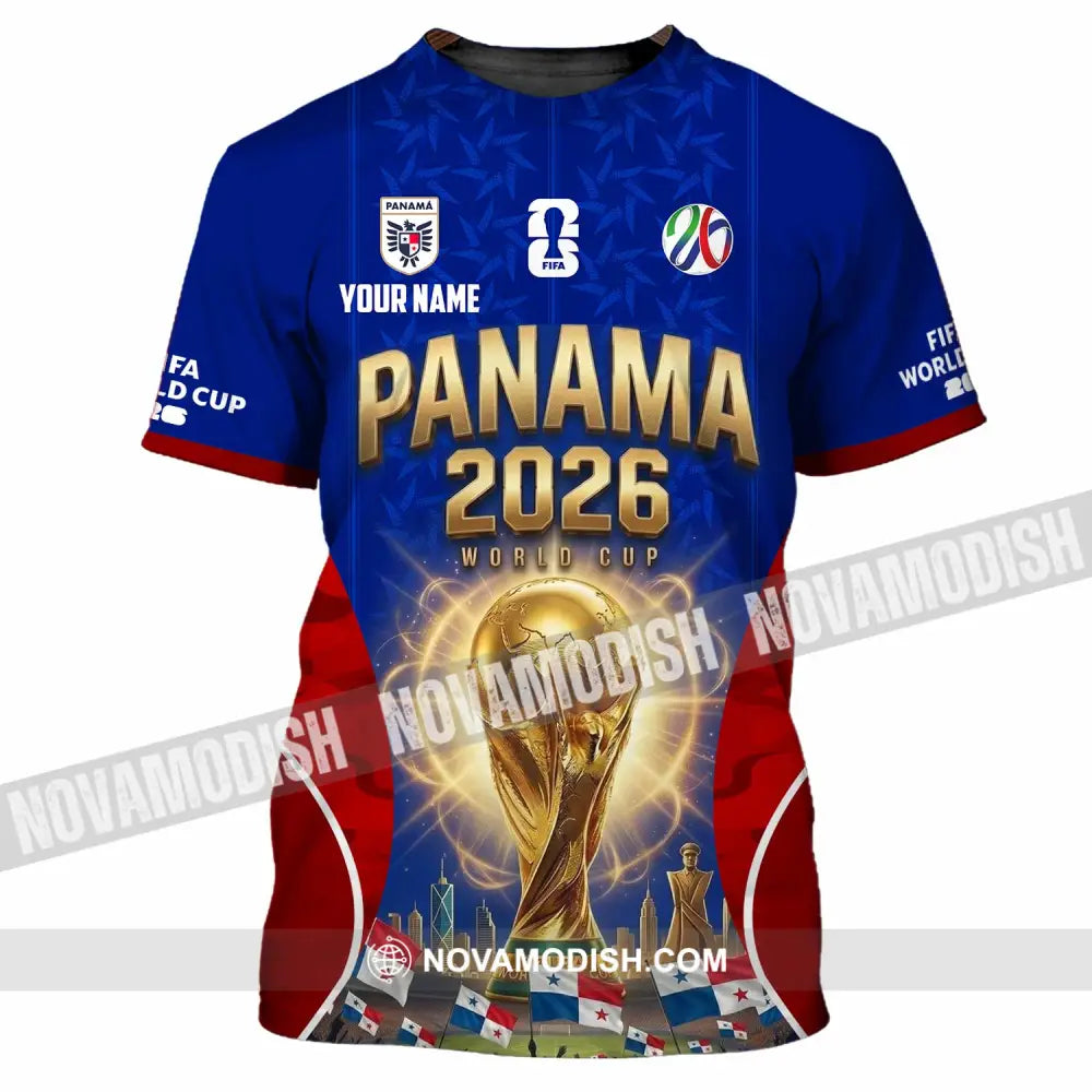 Unisex Shirt - Custom Panama World Cup 2026 Shirt - T-Shirt / S - T-shirt