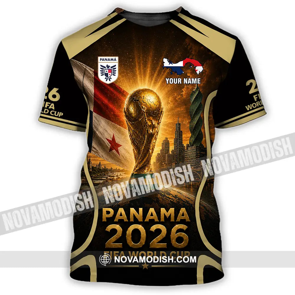 Unisex Shirt - Custom Panama World Cup 2026 Shirt - T-Shirt / S - T-shirt