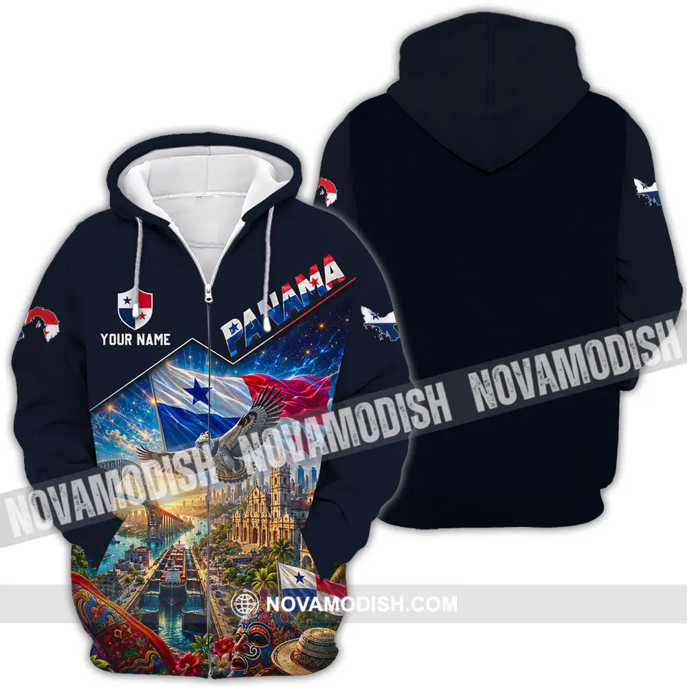 Unisex Shirt - Custom Panama Shirt - Zipper Hoodie / S - T-shirt