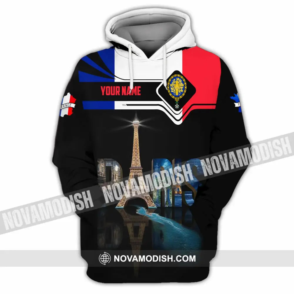 Unisex Shirt - Custom Paris 3D Shirt Hoodie / S T-shirt