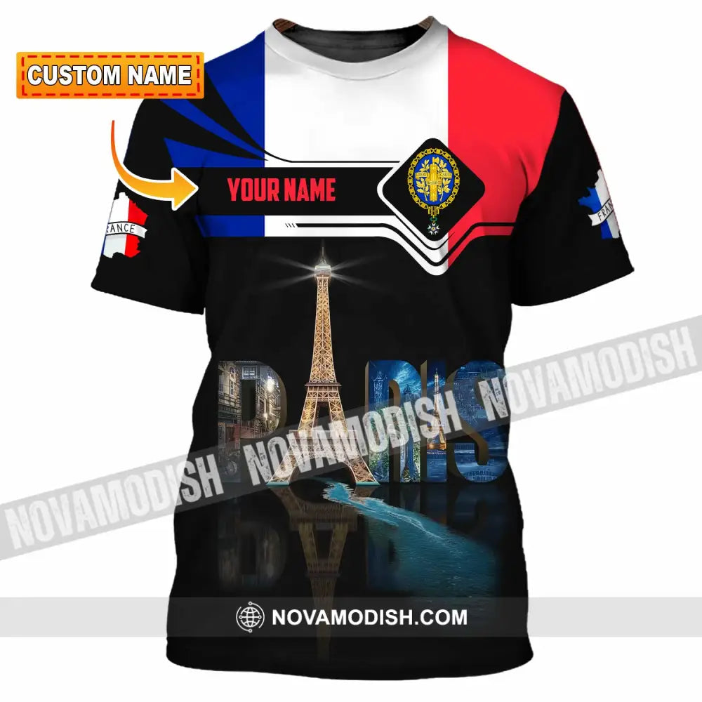Unisex Shirt - Custom Paris 3D Shirt T-shirt