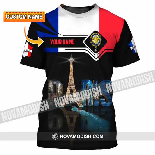 Unisex Shirt - Custom Paris 3D Shirt T-shirt