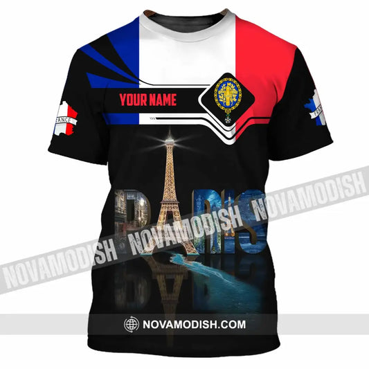 Unisex Shirt - Custom Paris 3D Shirt T-Shirt / S T-shirt