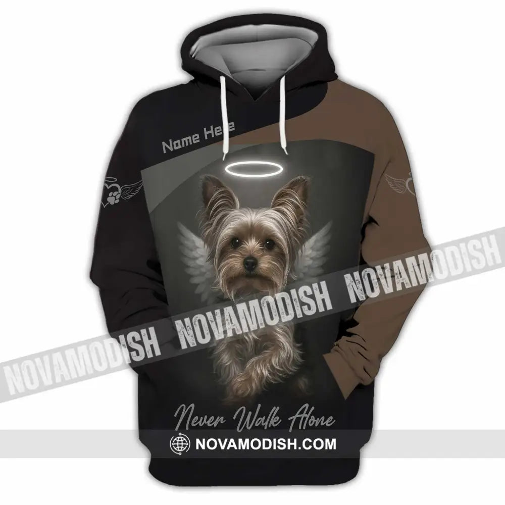 Unisex Shirt - Custom Pet Lover Never Walk Alone 3D Shirt Hoodie / S T-shirt