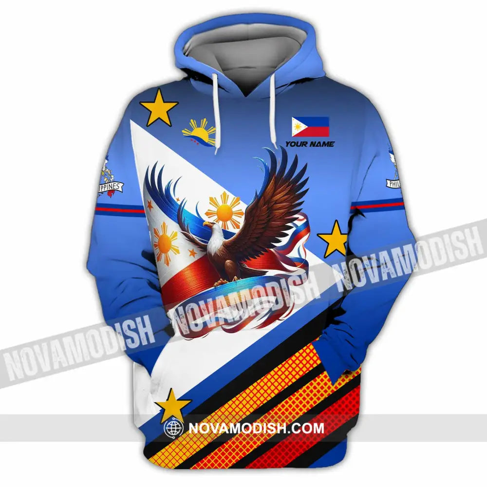 Unisex Shirt - Custom Philippines 3D Shirt Hoodie / S T-shirt