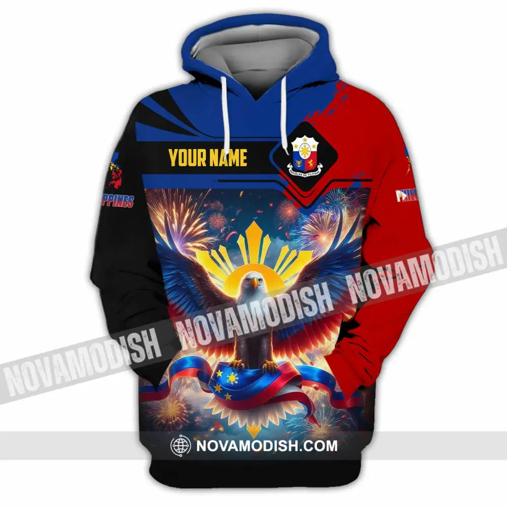 Unisex Shirt - Custom Philippines 3D Shirt Hoodie / S T-shirt