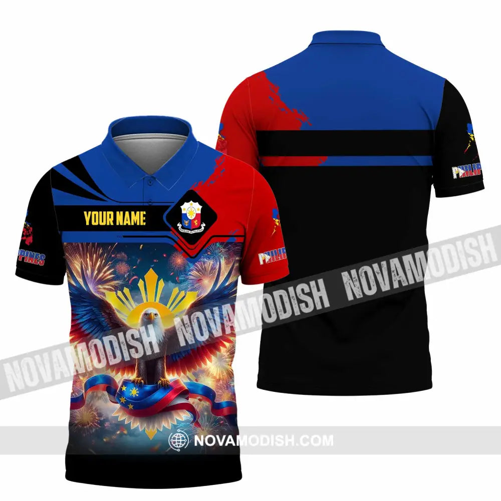 Unisex Shirt - Custom Philippines 3D Shirt Polo Shirt / S T-shirt