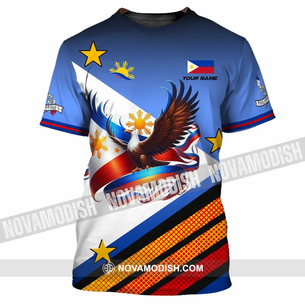 Unisex Shirt - Custom Philippines 3D Shirt T-Shirt / S T-shirt