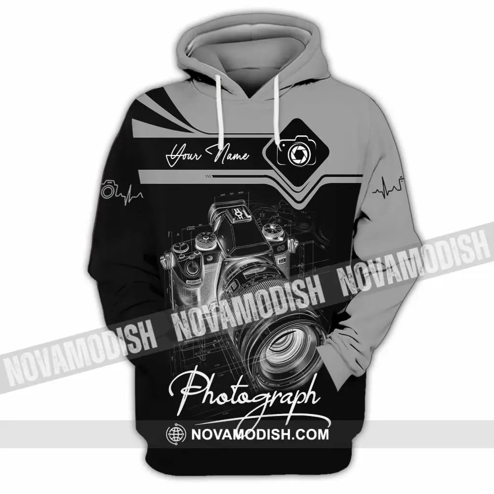 Unisex Shirt - Custom Photograph 3D Shirt Hoodie / S T-shirt
